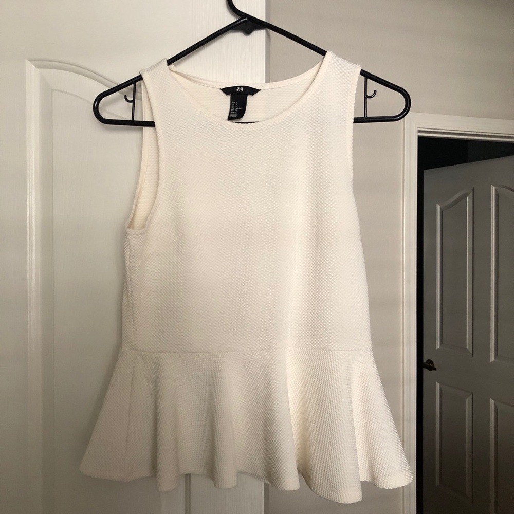 White tank blouse